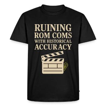 History Historian Humor Weird History History Nerd - Men's Premium Organic T-Shirt - black - Front - Nico (187cm)