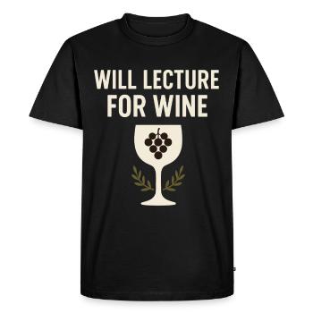 History Historian Humor Weird History History Nerd - Men's Premium Organic T-Shirt - black - Front - Nico (187cm)