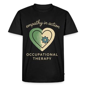 Occupational Therapist Ot Gift Healthcare Reha - Men's Premium Organic T-Shirt - black - Front - Nico (187cm)