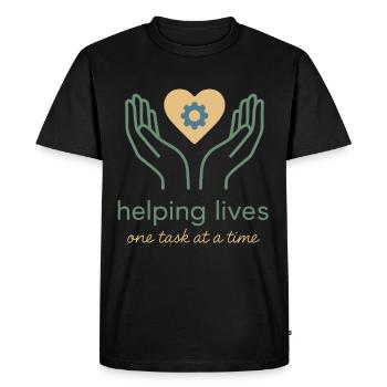 Occupational Therapist Ot Gift Healthcare Reha - Men's Premium Organic T-Shirt - black - Front - Nico (187cm)