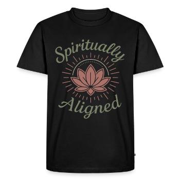 Boho Yoga Cadeau spirituel pour les yogis conscients - T-shirt Premium bio Homme - noir - Devant - Nico (187cm)