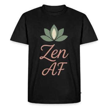 Boho Yoga Cadeau spirituel pour les yogis conscients - T-shirt Premium bio Homme - noir - Devant - Nico (187cm)