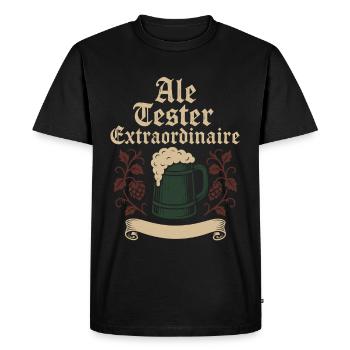 Medieval Tavern Renaissance Fair - Men's Premium Organic T-Shirt - black - Front - Nico (187cm)
