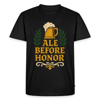 Medieval Tavern Renaissance Fair - Men's Premium Organic T-Shirt - black - Front - Nico (187cm)