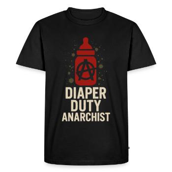 Punk Dad Alternatif Paternité Rebelle - T-shirt Premium bio Homme - noir - Devant - Nico (187cm)