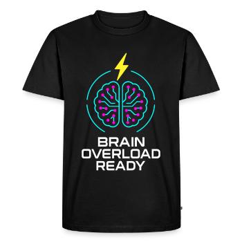 Memory Athlete Mnemonic Brain Training Mental - Men's Premium Organic T-Shirt - black - Front - Nico (187cm)