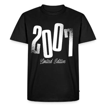 2007 Année de naissance Année de naissance - T-shirt Premium bio Homme - noir - Devant - Nico (187cm)
