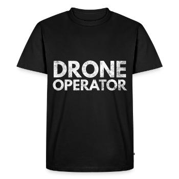 Drone Pilot Flying Drone Drone Fpv Gift 3 - Men's Premium Organic T-Shirt - black - Front - Nico (187cm)