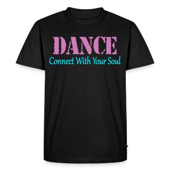 Dance - Men's Premium Organic T-Shirt - black - Front - Nico (187cm)