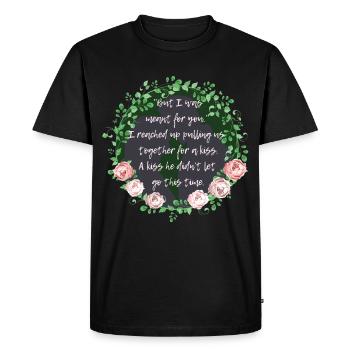 Rose Hathaway Quote-Vampire Academy Richelle Mead - Men's Premium Organic T-Shirt - black - Front - Nico (187cm)