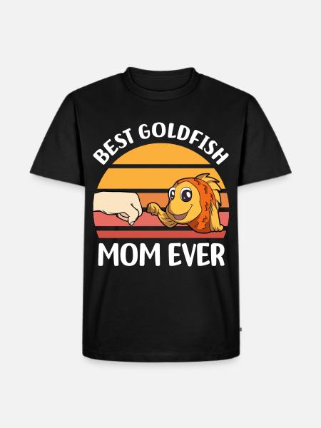 Goldfish lovers - Men's Premium Organic T-Shirt - black