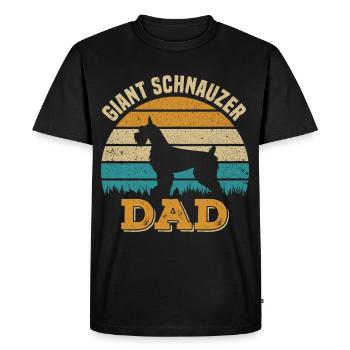 Schnauzer - T-shirt Premium bio Homme - noir - Devant - Nico (187cm)