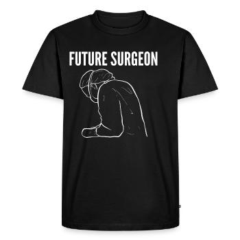 Future Surgeon Future Surgeon Poison - Men's Premium Organic T-Shirt - black - Front - Nico (187cm)