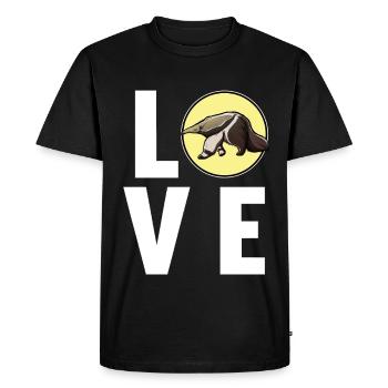 fourmiliers fourmilier - T-shirt Premium bio Homme - noir - Devant - Nico (187cm)