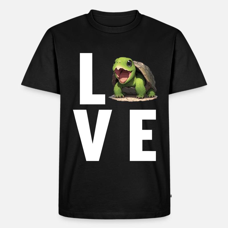 Snapping Turtles Snapping Turtle - Men's Premium Organic T-Shirt - black