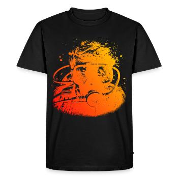 Plongeur Plongée sous-marine Plongée Plongée Hommes - T-shirt Premium bio Homme - noir - Devant - Nico (187cm)