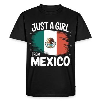 Mexique Mexique Mexicain Espagnol - T-shirt Premium bio Homme - noir - Devant - Nico (187cm)