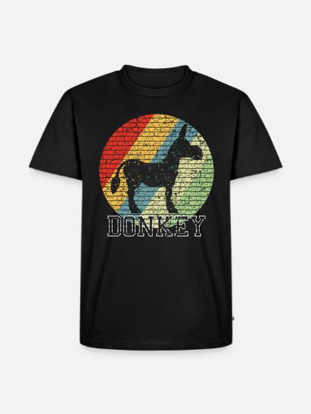 baudet - T-shirt Premium bio Homme - noir