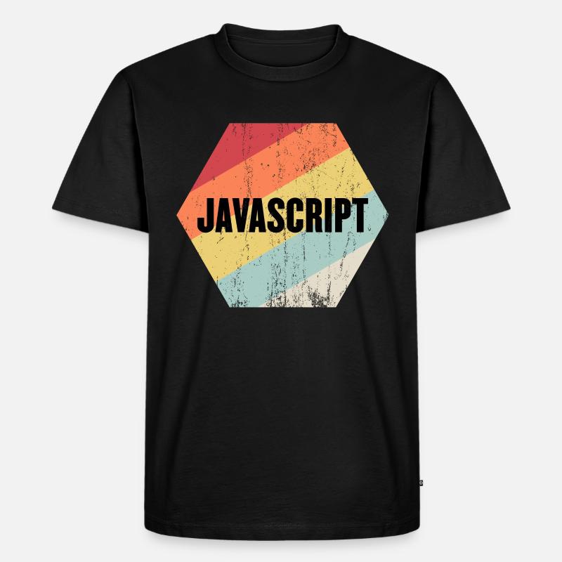 Javascript - T-shirt Premium bio Homme - noir