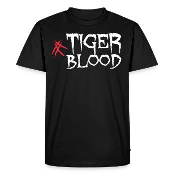 Cadeau Cool Scark Blood Scars - T-shirt Premium bio Homme - noir - Devant - Nico (187cm)