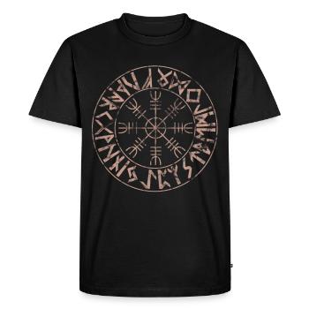 viking - T-shirt Premium bio Homme - noir - Devant - Nico (187cm)