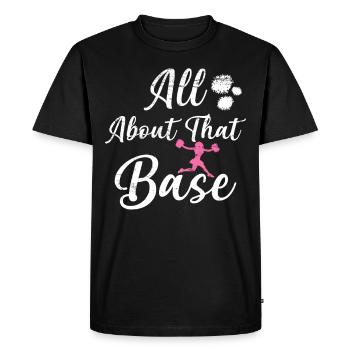 Les pom-pom girl - T-shirt Premium bio Homme - noir - Devant - Nico (187cm)