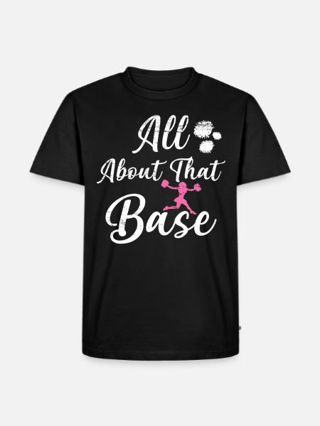 Cheerleader - Männer Premium Bio T-Shirt - Schwarz