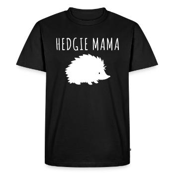 Hedgie Mama Igel Süß Tierliebe Niedlich Wildtier - T-shirt Premium bio Homme - noir - Devant - Nico (187cm)