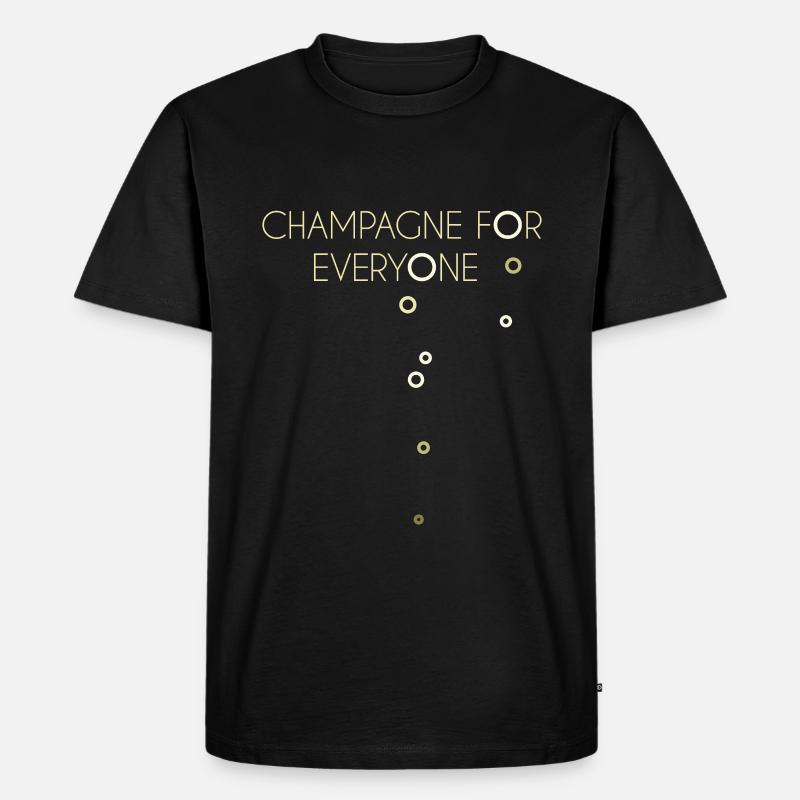 For Everyone - Männer Premium Bio T-Shirt - Schwarz