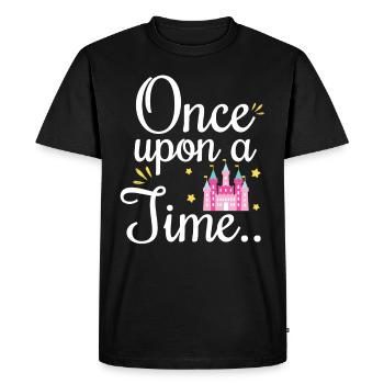 Once Upon A Time Castle Home Princess - Men's Premium Organic T-Shirt - black - Front - Nico (187cm)