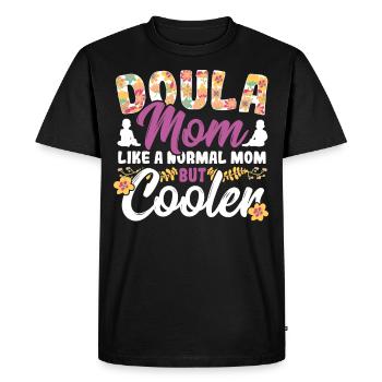 Obstétricien Sage-femme Doula Mère Bébé Emploi Malade - T-shirt Premium bio Homme - noir - Devant - Nico (187cm)