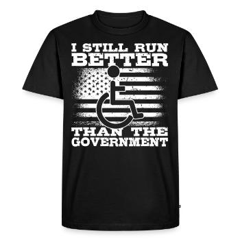 Texas America Exes Texan Native Proud Pride Texas - T-shirt Premium bio Homme - noir - Devant - Nico (187cm)