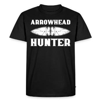 Arrowhead Hunting Arrowhead Hunting Arrowhead-Sa - T-shirt Premium bio Homme - noir - Devant - Nico (187cm)