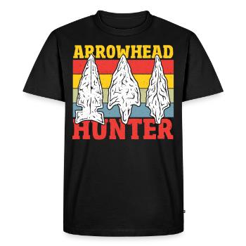 Arrowhead Hunting Arrowhead Hunting Arrowhead-Sa - T-shirt Premium bio Homme - noir - Devant - Nico (187cm)