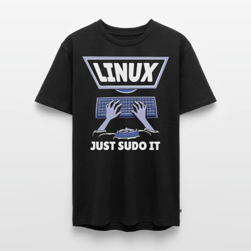 Linux Software Open Source Programmieren Programmi Männer Premium Bio T-Shirt