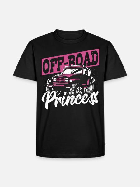 Off-Road Princess Offroading Off-Roading - Men's Premium Organic T-Shirt - black