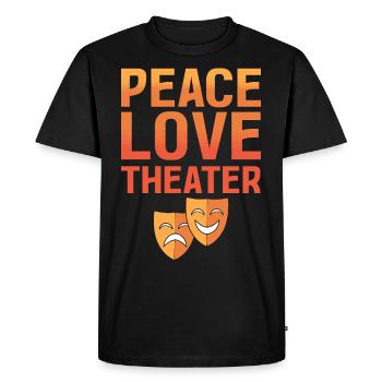 Théâtre Broadway Musical Lovers - T-shirt Premium bio Homme - noir - Devant - Nico (187cm)