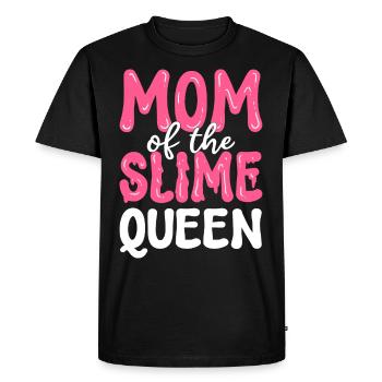 Mère de Slime Queen Slime Diy - T-shirt Premium bio Homme - noir - Devant - Nico (187cm)