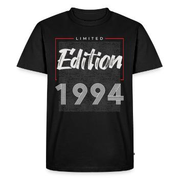 Légende du 30e anniversaire depuis 1994 - T-shirt Premium bio Homme - noir - Devant - Nico (187cm)