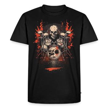 Pour les fans de métal et de musique intense - T-shirt Premium bio Homme - noir - Devant - Nico (187cm)