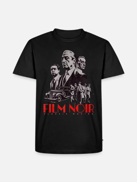 Film noir - Men's Premium Organic T-Shirt - black