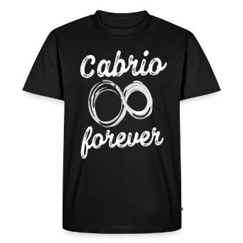 Cabrio toujours grand dicton cabriolet conduite - T-shirt Premium bio Homme - noir - Devant - Nico (187cm)
