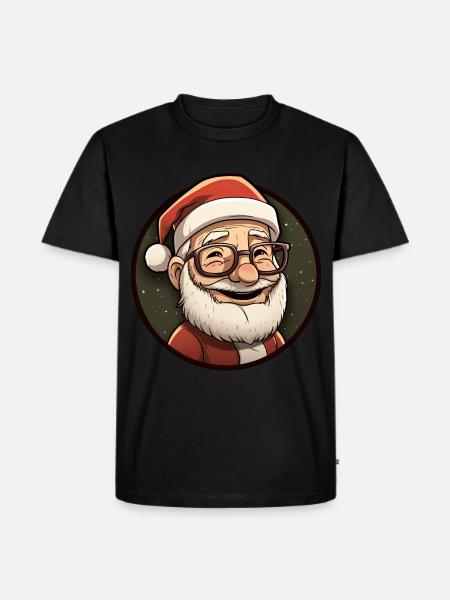 St. Nicholas Christmas - Men's Premium Organic T-Shirt - black