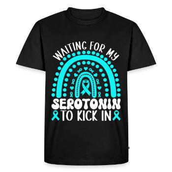 Trouble anxieux Trouble anxieux - T-shirt Premium bio Homme - noir - Devant - Nico (187cm)
