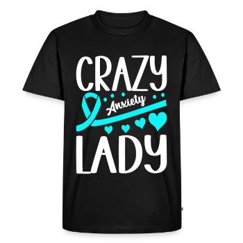 Trouble anxieux Trouble anxieux - T-shirt Premium bio Homme - noir - Devant - Nico (187cm)