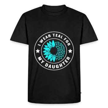 Anxiety disorder Anxiety disorder - Men's Premium Organic T-Shirt - black - Front - Nico (187cm)