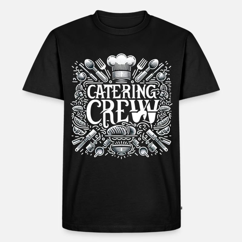 Équipe de restauration 9 - T-shirt Premium bio Homme - noir