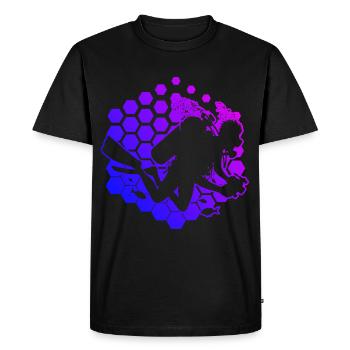 Scuba Diver Scuba Diver Plongée sous-marine - T-shirt Premium bio Homme - noir - Devant - Nico (187cm)