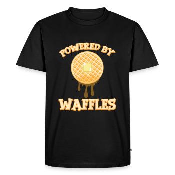 Bake Food Butter Snack Cake Baking Collection - Men's Premium Organic T-Shirt - black - Front - Nico (187cm)