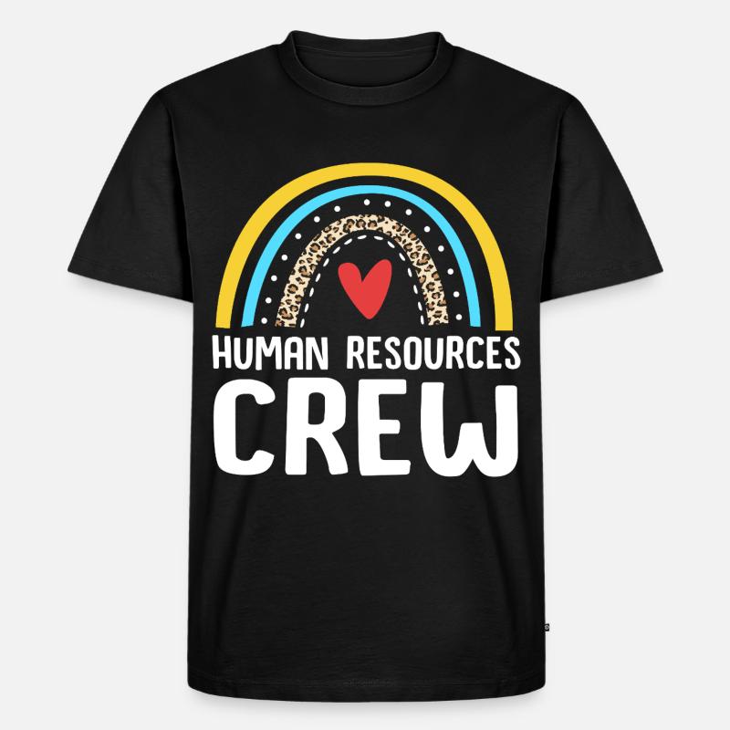HR Manager - Männer Premium Bio T-Shirt - Schwarz
